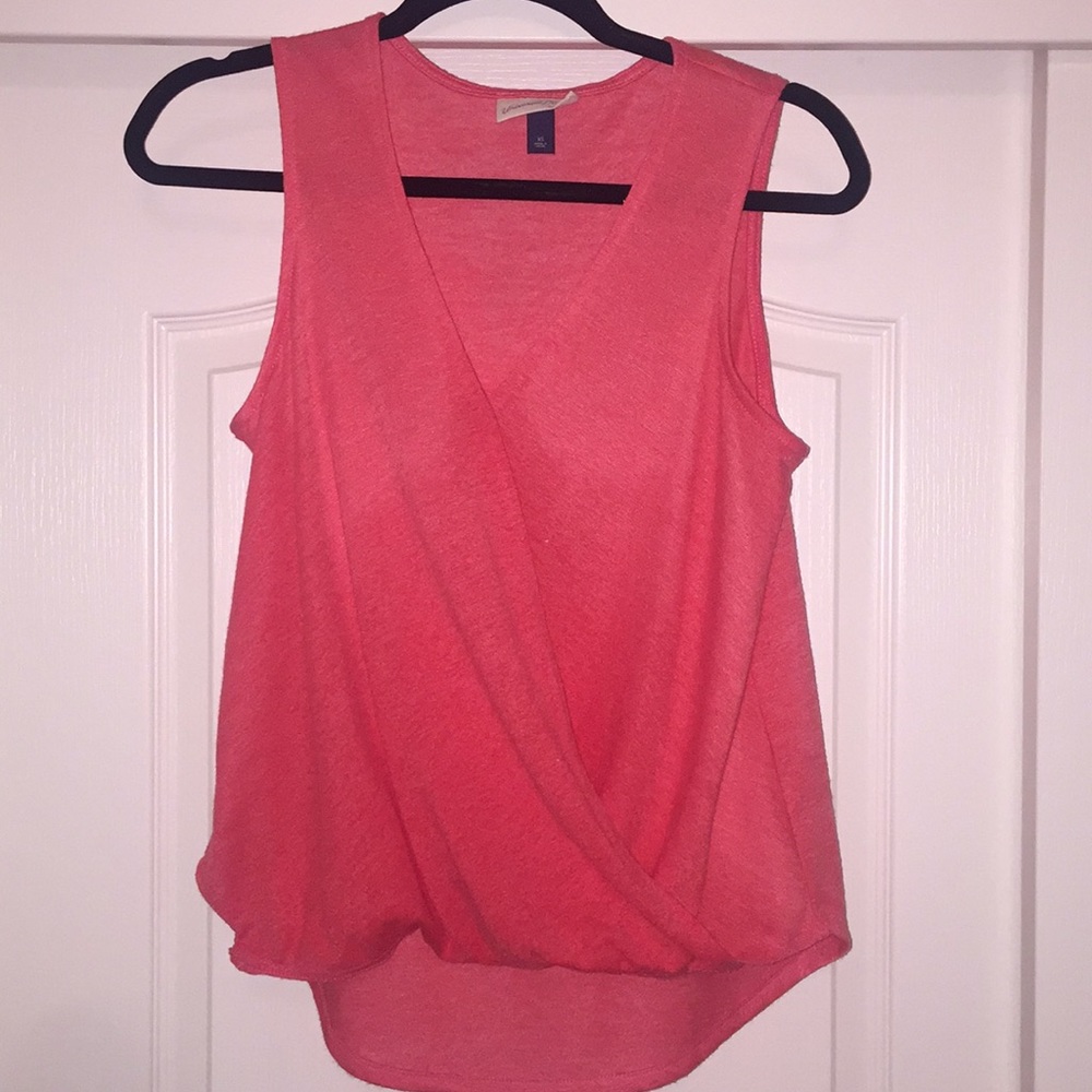 Faux Wrap Tank Top 🌸
